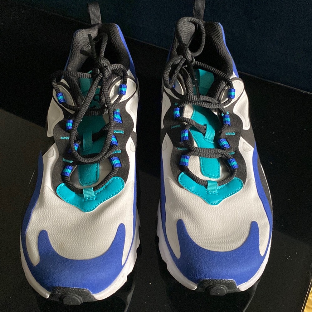 Nike Blue, Black and White Sneakers